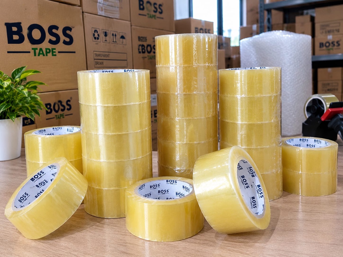 BOSS TAPE rolls